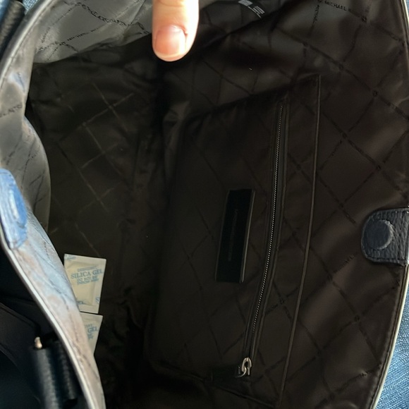 Michael Kors Blue Tote Bag - Picture 4 of 4